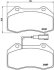 Гальмівні колодки, дискові BREMBO P 23 117 (фото 1)
