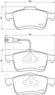 Гальмівні колодки дискові BREMBO P 23 130