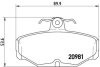 Гальмівні колодки, дискові BREMBO P 24 018 (фото 1)