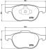 Комплект гальмівних колодок з 4 шт. дисків BREMBO P 24 061X (фото 2)