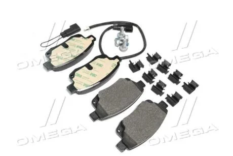 Комплект гальмівних колодок з 4 шт. дисків BREMBO P 24 066