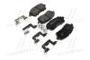 Колодки тормозные FORD/MAZDA/SUZUKI FIESTA/2/SWIFT 07- перед. BREMBO P 24 072 (фото 1)