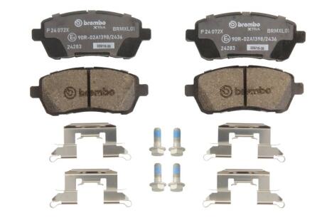 Гальмівні колодки дискові BREMBO P 24 072X