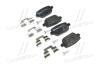 Колодки тормозные FORD MONDEO 4/EVOQUE 07- 1.6-2.5/1.6-2.2 DIESEL задн. BREMBO P 24 075 (фото 1)
