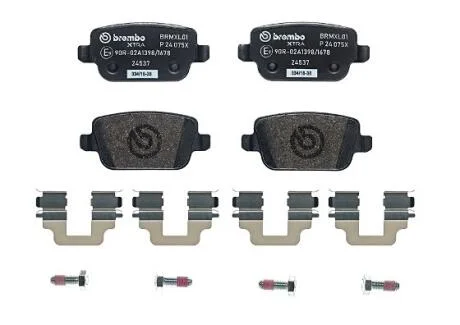 Колодки тормозные FORD/LR MONDEO 4/EVOQUE 07- задн. Xtra BREMBO P 24 075X