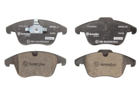 Колодки тормозные FORD/LR/VOLVO GALAXY/MONDEO 4/S-MAX/FREELANDER/RANGE ROVER EVOQUE/S80/V60/V70 06- перед. Xtra BREMBO P 24 076X