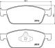 Комплект гальмівних колодок BREMBO P 24 157 (фото 1)