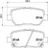 Гальмівні колодки дискові BREMBO P 28 078 (фото 1)
