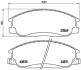 Гальмівні колодки дискові BREMBO P 30 013 (фото 1)
