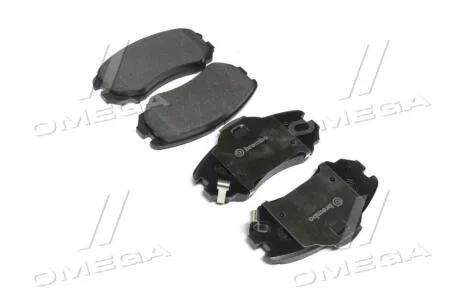 КОЛОДКИ ТОРМ. ПЕРЕД. К-Т HYUNDAI COUPE, SONATA IV, V, TUCSON KIA MAGENTIS, SOUL, SPORTAGE, 1.6-3.3 01- BREMBO P 30 018