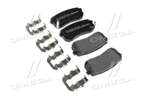Гальмівні колодки зад. Hyundai H-1 08- (mando) BREMBO P 30 035