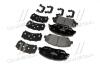Колодки тормозные HYUN/KIA/SSANGYONG SANTA FE/SORENTO/KORANDO 05- перед. с датч. BREMBO P 30 036 (фото 2)