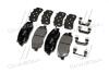 Колодки тормозные HYUN/KIA/SSANGYONG SANTA FE/SORENTO/KORANDO 05- перед. с датч. BREMBO P 30 036 (фото 3)