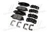 Колодки тормозные HYUN/KIA/SSANGYONG SANTA FE/SORENTO/KORANDO 05- перед. с датч. BREMBO P 30 036 (фото 4)