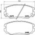 Комплект гальмівних колодок з 4 шт. дисків BREMBO P 30 038 (фото 1)