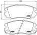 Колодки тормозные HYUNDAI/KIA SONATA/MAGENTIS 04- задн. BREMBO P 30 043 (фото 1)