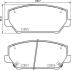 Колодки тормозные, передние Hyundai (58101S1A00/58101G8A30/58101K9A10) BREMBO P 30 102 (фото 1)