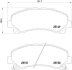 Гальмівні колодки, дискові BREMBO P 34 007 (фото 1)