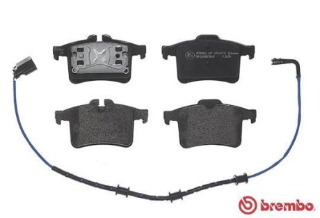 Гальмівні колодки, дискові BREMBO P 36 034