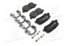 Колодки тормозные LAND ROVER DISCOVERY/RANGE ROVER SPORT 04- задн. BREMBO P 44 013 (фото 1)