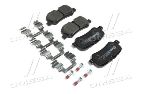 Гальмівні колодки задні LAND ROVER BREMBO P 44 013