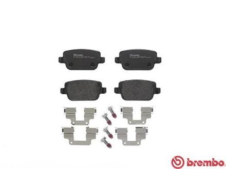 Комплект гальмівних колодок з 4 шт. дисків BREMBO P 44 017