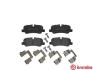 Колодки тормозные LAND ROVER DISCOVERY/RANGE ROVER SPORT 04- задн. BREMBO P 44 019 (фото 2)