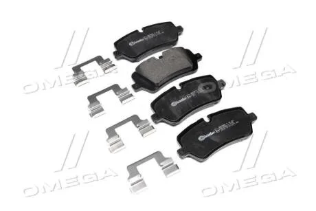 Комплект гальмівних колодок BREMBO P44021