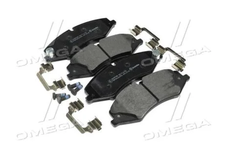 Комплект гальмівних колодок з 4 шт. дисків BREMBO P 44 022