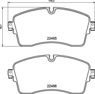 Гальмівні колодки дискові BREMBO P 44 028