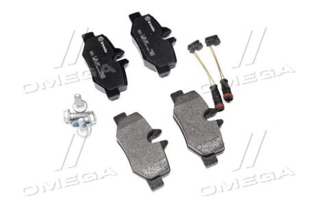 Колодки гальмівні дискові (комплект 4 шт) BREMBO P 50 051