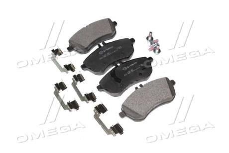 Колодки гальмівні дискові (комплект 4 шт) BREMBO P 50 067