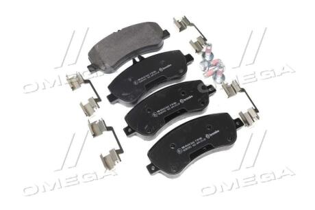 Комплект гальмівних колодок BREMBO P 50 086