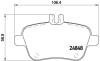Гальмівні колодки дискові BREMBO P 50 091X (фото 2)