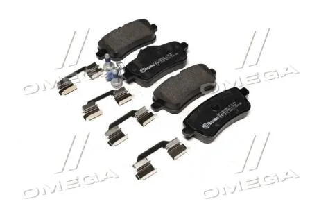 Гальмівні колодки задні MERCEDES-BENZ BREMBO P 50 099