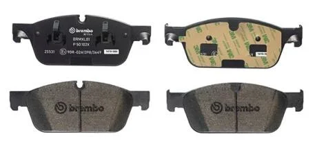 Комплект гальмівних колодок з 4 шт. дисків BREMBO P 50 102X