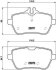 Колодки тормозные MB SL 12-/15- задн. BREMBO P50103 (фото 1)
