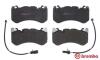 Колодки тормозные MB/AUDI S63AMG(W222)/GL63AMG(X166)/RS6 16-/13- передн. BREMBO P 50 127 (фото 2)