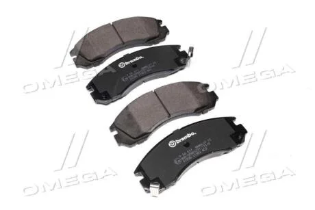 Тормозные колодки передние (15.7 мм) (система AKEBONO) Mitsubishi Outlander 98- BREMBO P 54 017