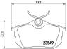 Колодки тормозные VOLVO/MITSUBISHI S40/V40/CARISMA/COLT 95- задн. BREMBO P 54 023 (фото 1)