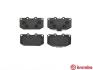 Комплект гальмівних колодок з 4 шт. дисків BREMBO P 56 025 (фото 2)
