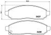 Колодки тормозные NISSAN NAVARA/PATHFINDER 05- 2.5-3.0 DIESEL перед. BREMBO P 56 059 (фото 1)