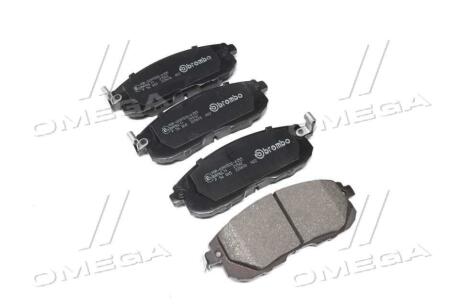 Колодки гальмівні дискові (комплект 4 шт) BREMBO P 56 065