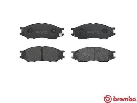 Комплект тормозных колодок, дисковый тормоз BREMBO P 56 083