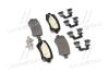 Колодки тормозные KIA/OPEL CEED JD/ASTRA G/MERIVA/COMBO/ZAFIRA B 12-/-04 задн. BREMBO P 59 038 (фото 1)