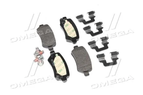 Колодки тормозные KIA/OPEL CEED JD/ASTRA G/MERIVA/COMBO/ZAFIRA B 12-/-04 задн. BREMBO P 59 038