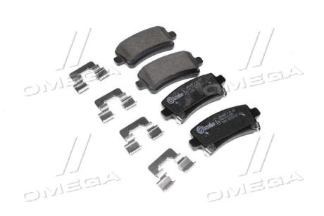 Комплект гальмівних колодок з 4 шт. дисків BREMBO P 59 059