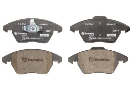 Гальмівні колодки дискові BREMBO P 61 076X