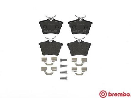 Комплект гальмівних колодок з 4 шт. дисків BREMBO P 61 079