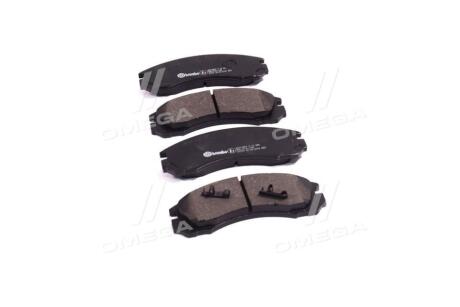 Гальмівні колодки пер. Outlander 12-/Peugeot 4007 07- BREMBO P 61 089